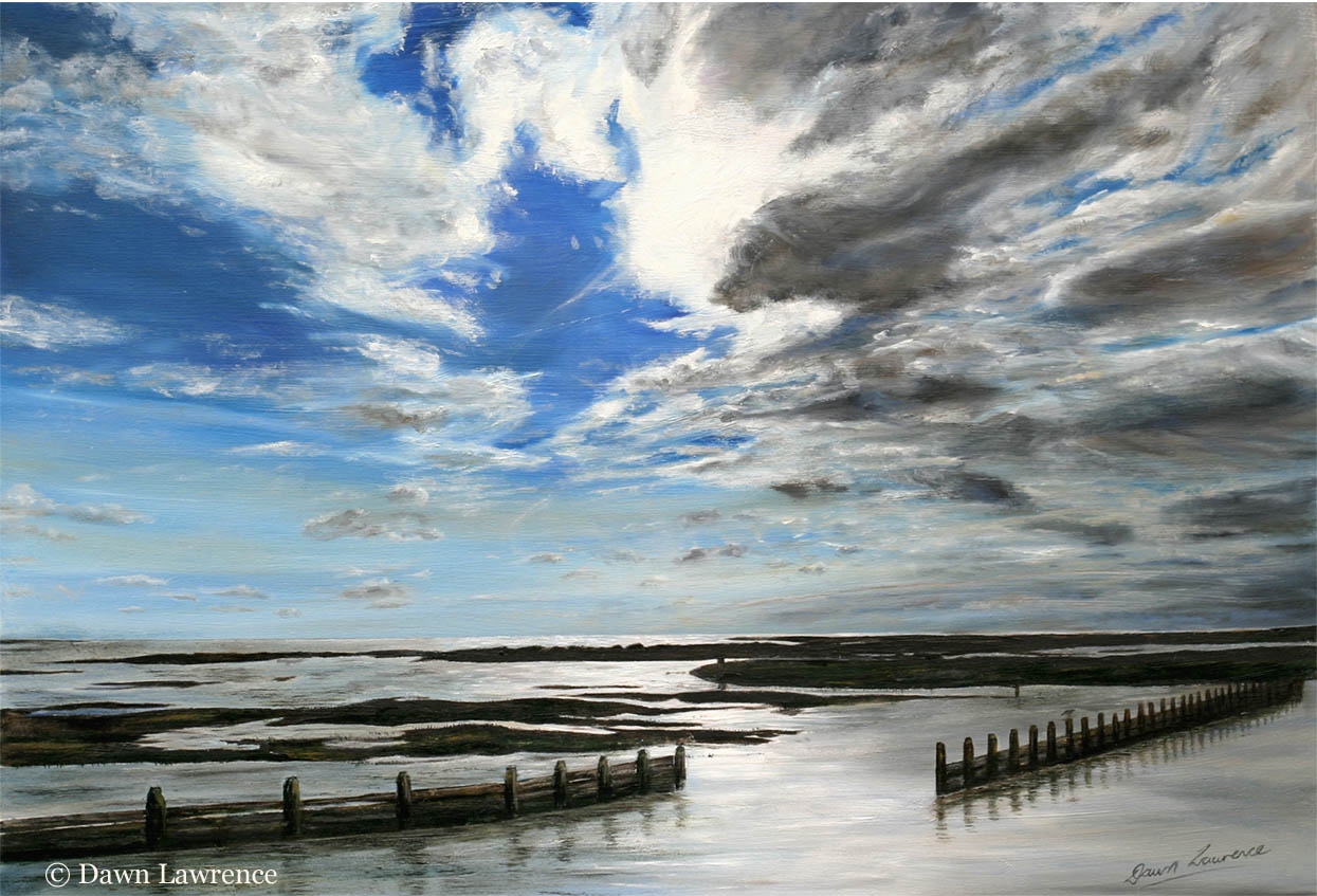 Salt & Sky painting