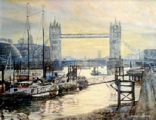 Thames London  art